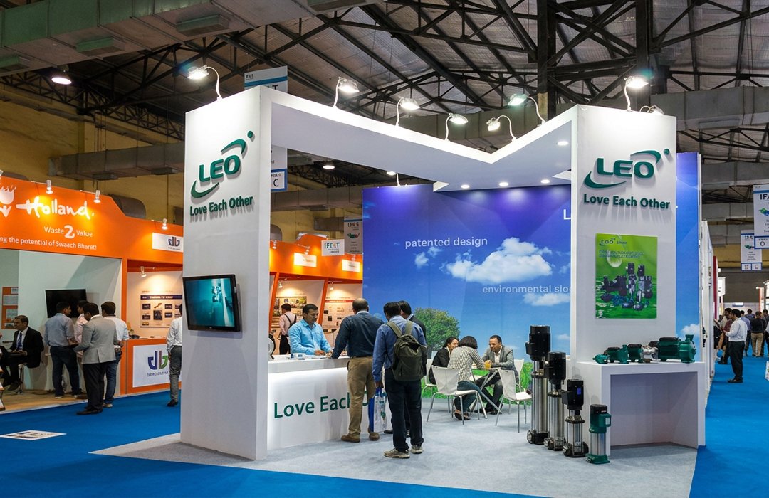 LEO Pumps Exhibition Stand