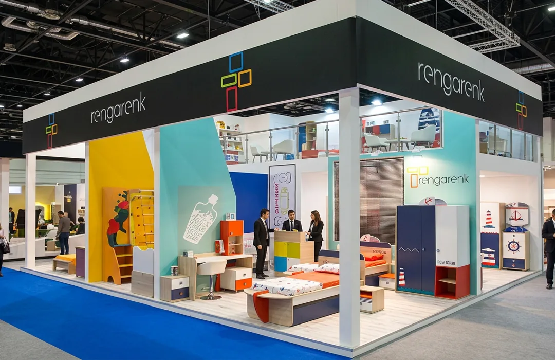 Rengarenk Exhibition Stand designed and delivered by Going Highway Entertainers
