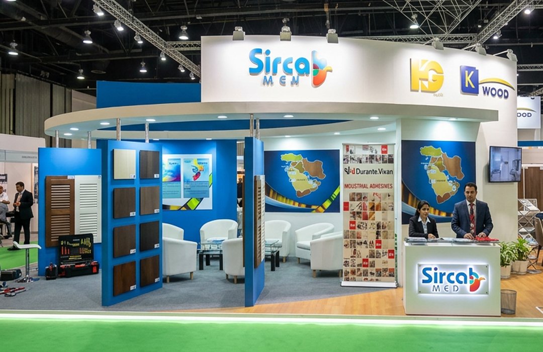 International exhibition stand designed and built by Going Highway Entertainers