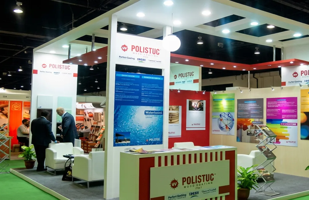 Polistuc Exhibition Stand designed and delivered by Going Highway Entertainers