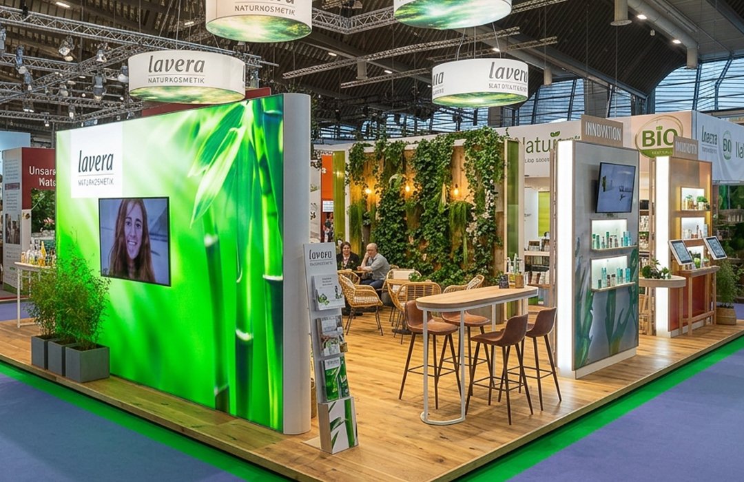 lavera Naturkosmetik Exhibition Stand