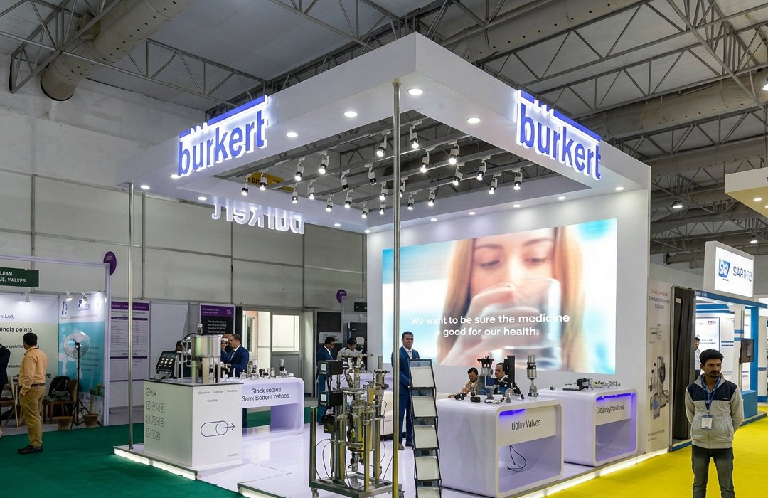 Bürkert Exhibition Stand