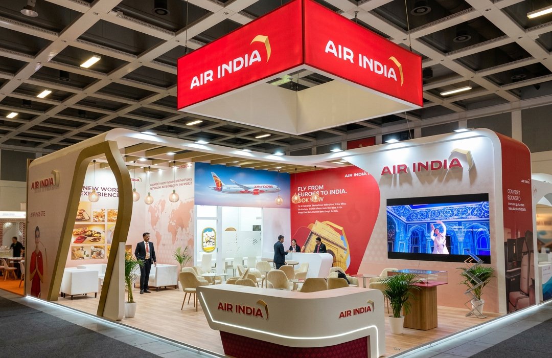 Air India Exhibition Stand