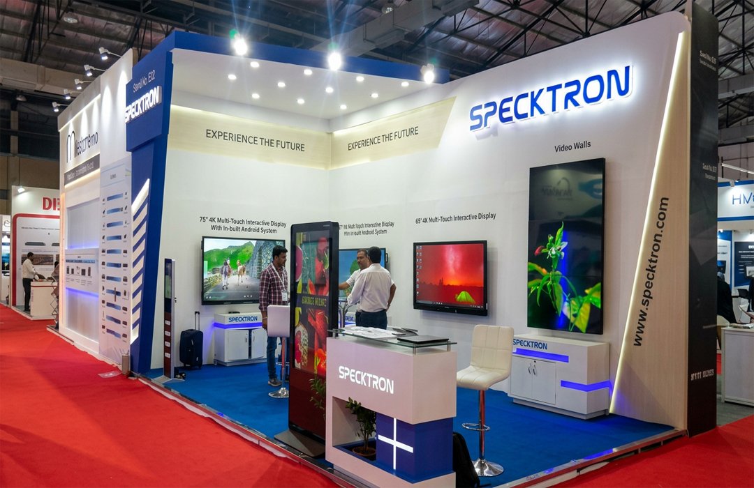 International exhibition stand designed and built by Going Highway Entertainers