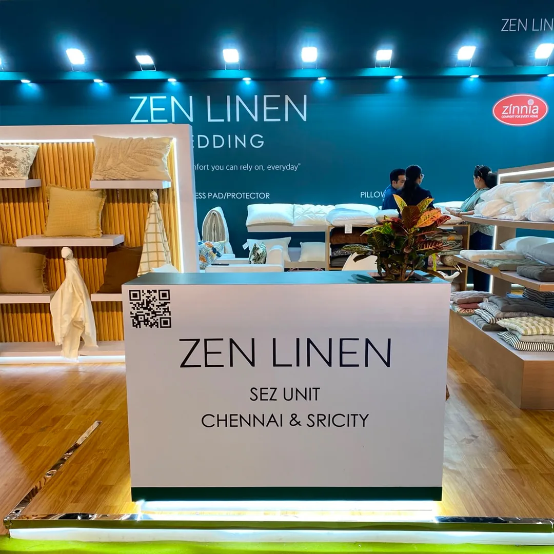 Zen Linen Exhibition Booth Design - project image
